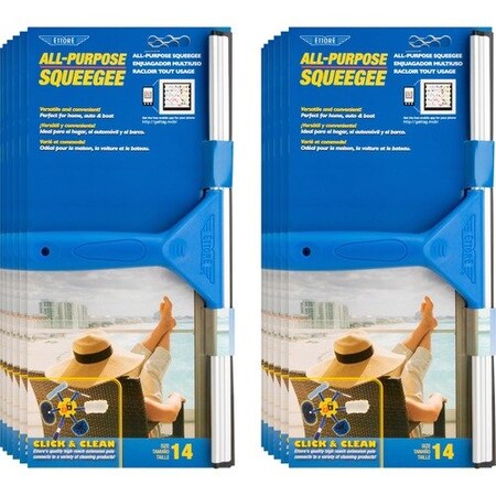 Ettore Product Co SQUEEGEE, 14in, ALL PURPOSE, 12PK ETO17014CT